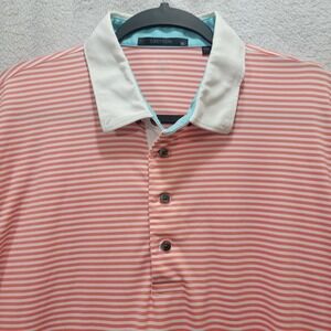 Greyson Polo Shirt XL Striped Golf Golfing Stretch‎ Mens Performance Atleisure